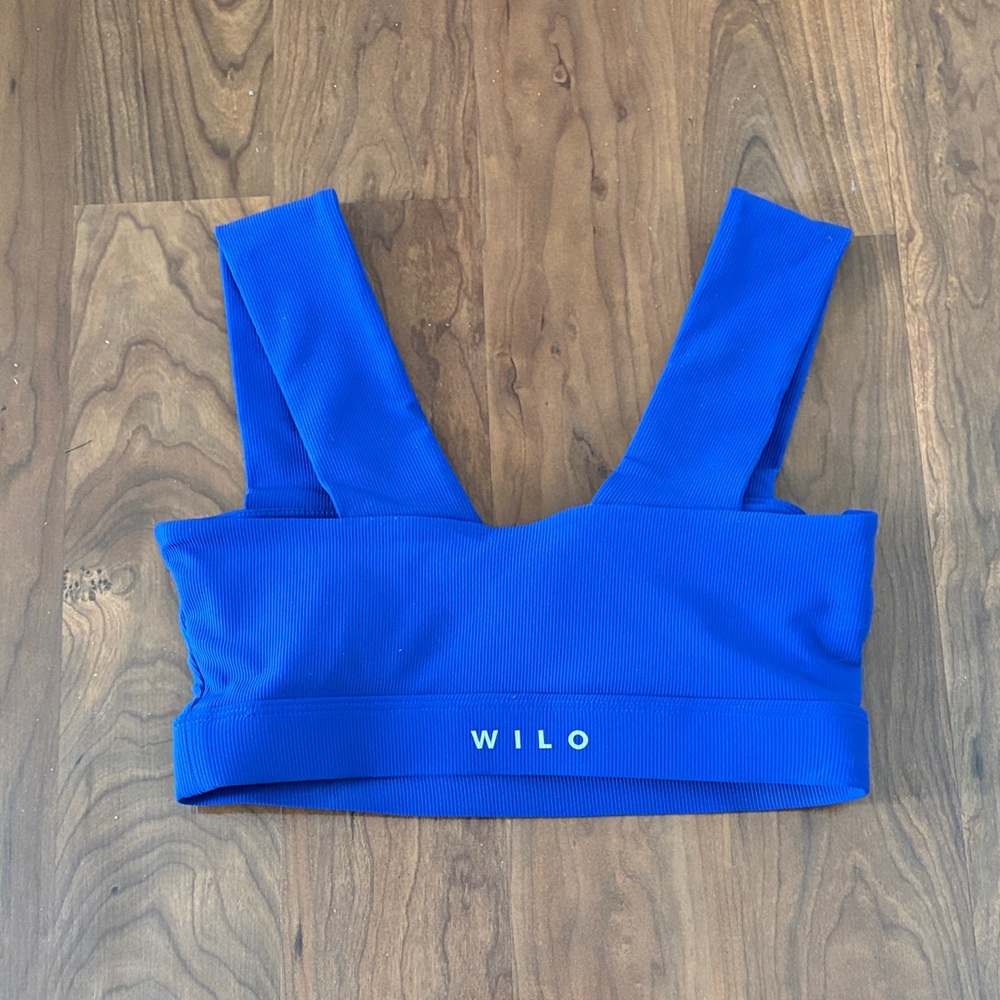 NEW Wilo the Label Blue Sports Bra - Picture 5 of 6